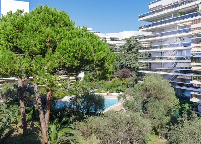 Tanit Corinthe - Standing Piscine Parking 4 Pers 公寓 昂蒂布